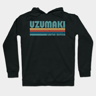 Proud Limited Edition Uzumaki Name Personalized Retro Styles Hoodie